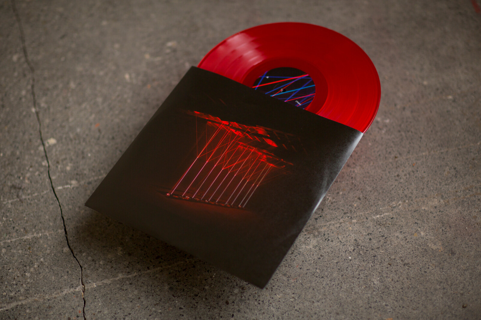 Vessels Album Red Vinyl split