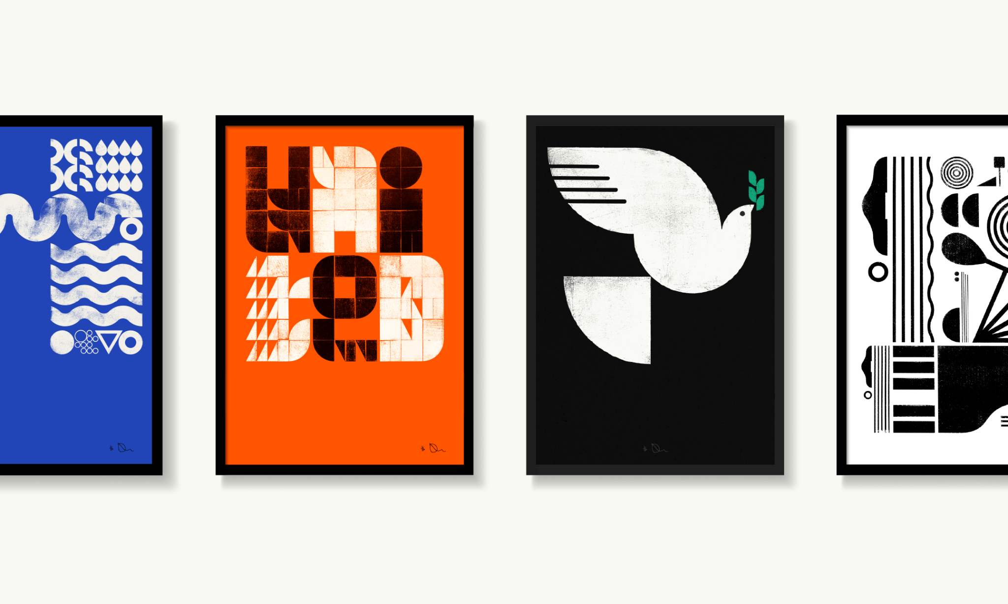 Split x Edition Records Letterpress Prints